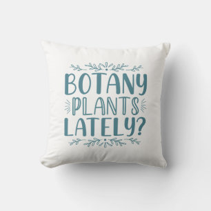 Cojín Decorativo Últimamente, plantas botánicas