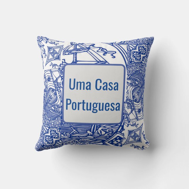Cojín Decorativo Uma Casa Portuguesa (Reverso)