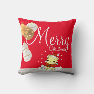 Cojín Decorativo Un abrazo para Navidad 