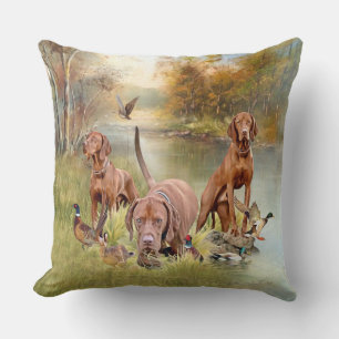 Cojín Decorativo Un aristócrata versátil en la Vizsla húngara