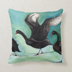 Cojín Decorativo Un ballet de los cisnes negros 2013