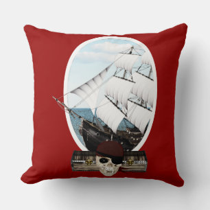 Cojín Decorativo Un barco pirata