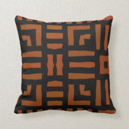 Cojín Decorativo Un cálido diseño tribal africano