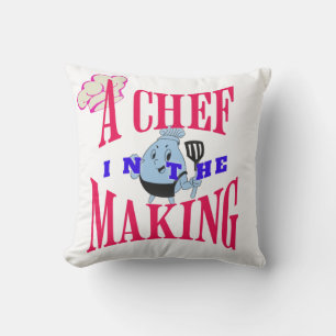 Cojín Decorativo Un chef en formación