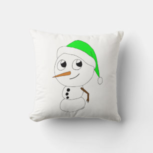 Cojín Decorativo un chibi snowman