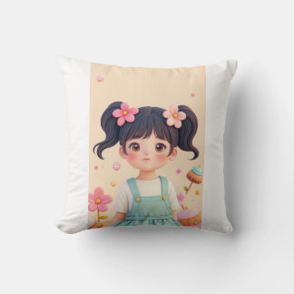 Cojín Decorativo un chica muy lindo