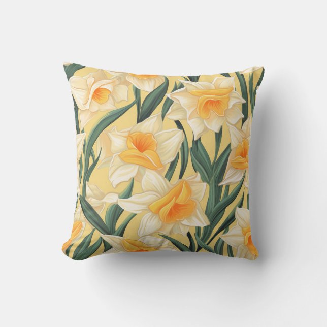 Cojín Decorativo un colchón daffodil (Anverso)