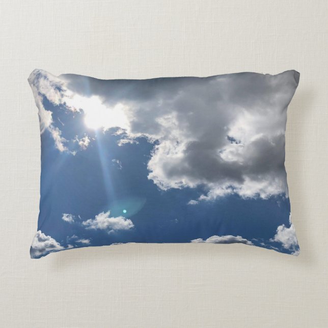 Cojín Decorativo Un día brillante (Anverso)