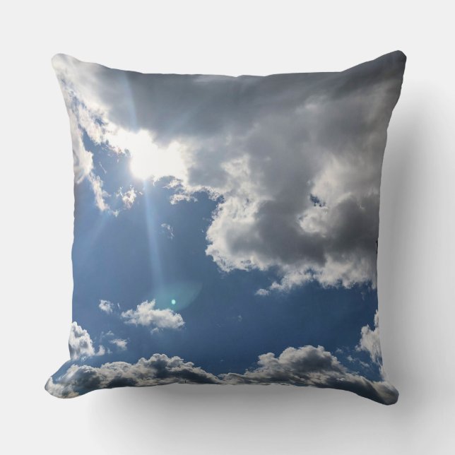 Cojín Decorativo Un día brillante (Anverso)