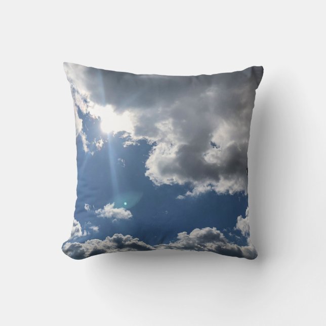 Cojín Decorativo Un día brillante (Anverso)