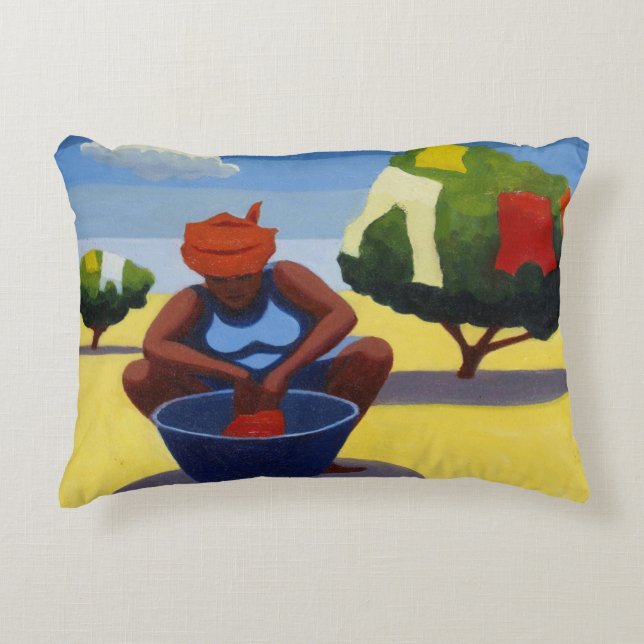 Cojín Decorativo Un día de sequía 2007 (Anverso)