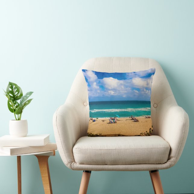 Cojín Decorativo Un día en la playa (Silla)