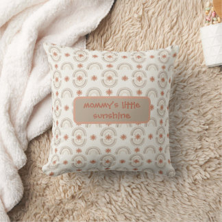 Cojín Decorativo Un diseño de bebé suave inspirado en boho