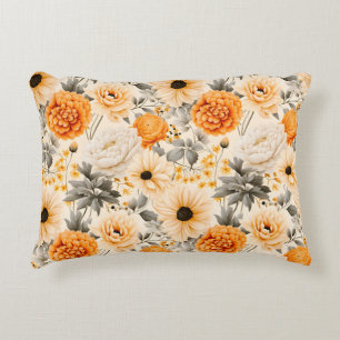 Cojín Decorativo Un diseño de la serie floral de otoño 1