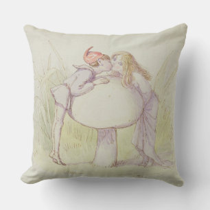 Cojín Decorativo Un duende y una hada