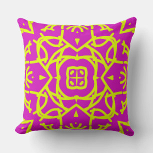 Cojín Decorativo Un elegante diseño de diseño de impresión de tela