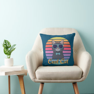 Cojín Decorativo Un Gato Genial