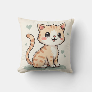 Cojín Decorativo un gato lindo
