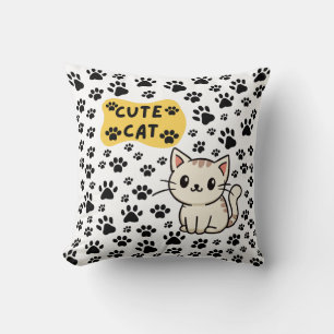 Cojín Decorativo Un gato muy lindo