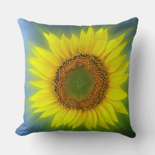 Cojín Decorativo un girasol brillante