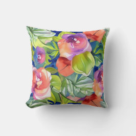 Cojín Decorativo Un hermoso diseño de acuarela