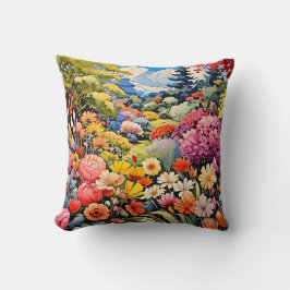 Cojín Decorativo Un jardín mágico
