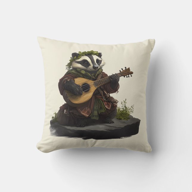 Cojín Decorativo Un jugador de conjuntos (Anverso)