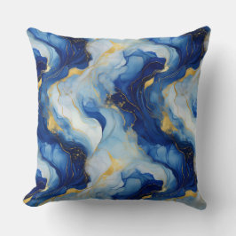 Cojín Decorativo Un lujoso azul azucarado