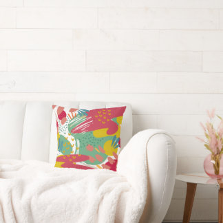 Cojín Decorativo Un mundo de colores vibrantes