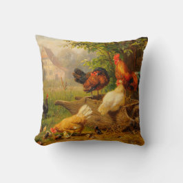 Cojín Decorativo Un Ojo Vigilante Carl Jutz 1916 Farmyard