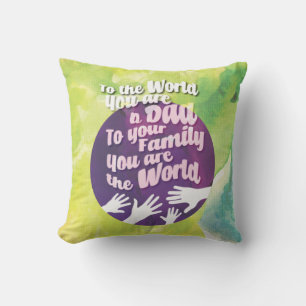 Cojín Decorativo Un papá amoroso
