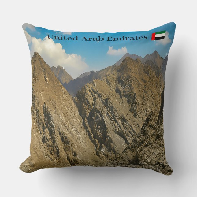 Cojín Decorativo Un paso de montaña escarpado Mug (Anverso)