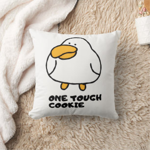 Cojín Decorativo Un Pato Divertido y Fuerte Galleta