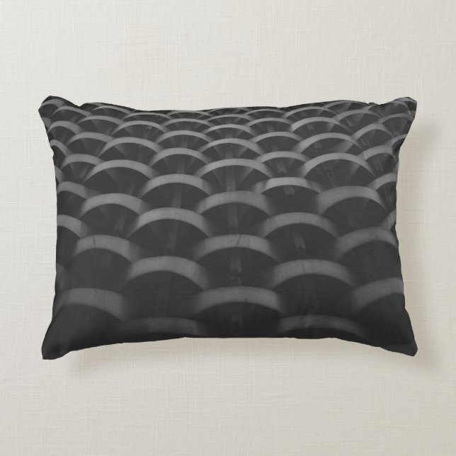 Cojín Decorativo ¿¿¿¿¿¿¿¿¿¿¿¿¿¿¿¿¿¿¿¿¿¿¿¿¿¿Un patrón geométrico en  (Anverso)