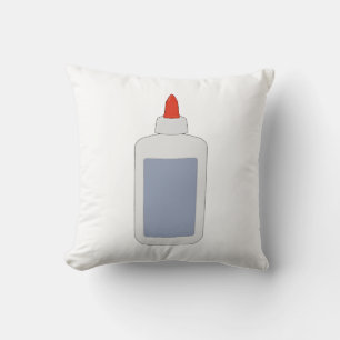 Cojín Decorativo Un pegamento vintage de la escuela de los años 80