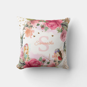 Cojín Decorativo Un Pequeño Hada Está En Camino Chica Baby Shower