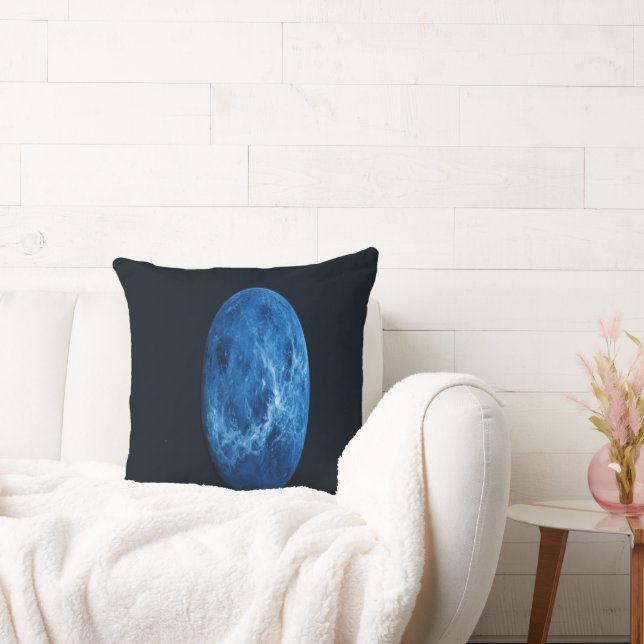 Cojín Decorativo Un planeta azul profundo (Sofá)