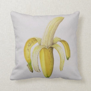 Cojín Decorativo Un plátano Mitad-pelado 1997