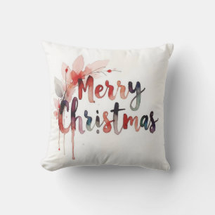 Cojín Decorativo Un producto con un diseño de "Feliz Navidad"