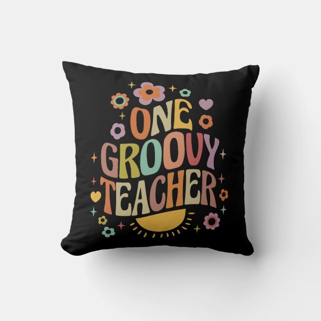 Cojín Decorativo Un profesor genial (Anverso)