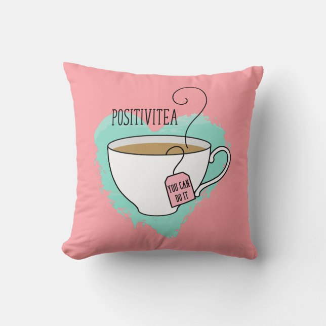 Cojín Decorativo Un regalo de positivitea para graduación, nuevo tr (Anverso)