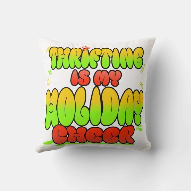 Cojín Decorativo Un regalo fabuloso para los amantes de la emoción (Reverso)