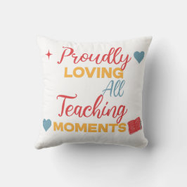 Cojín Decorativo Un regalo lindo para los profesores en El día de S