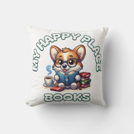 Cojín Decorativo Un regalo lindo para los que aman los libros y la 