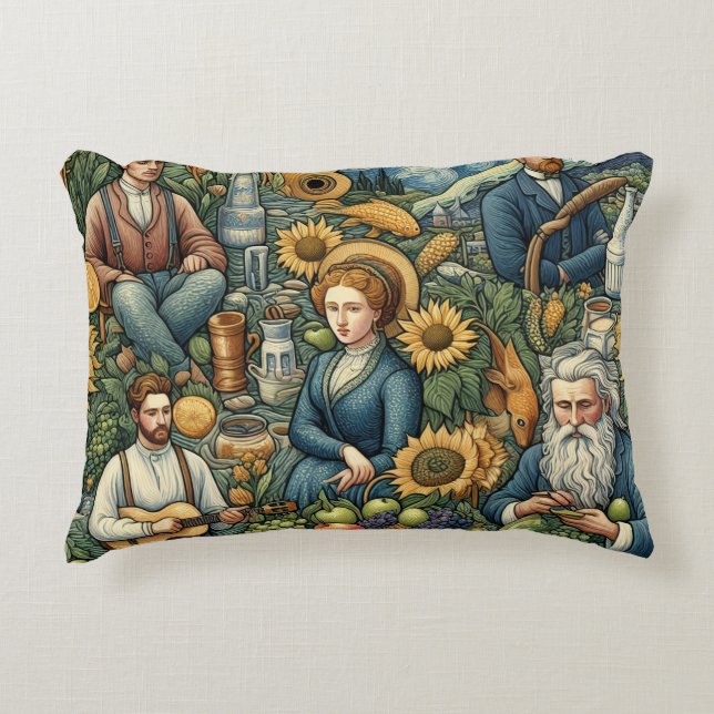 Cojín Decorativo Un regalo lleno de sinceridad, Pillow (Anverso)