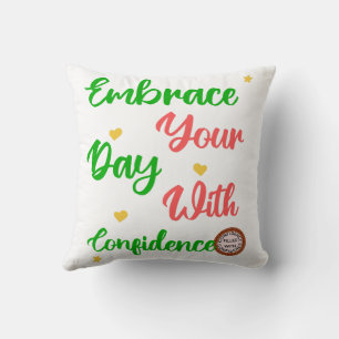 Cojín Decorativo Un regalo motivacional positivo para todos