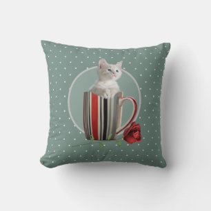 Cojín Decorativo Un regalo para los amantes de la mascota de gato