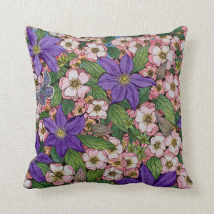 Cojín Decorativo Un remiendo púrpura 2011