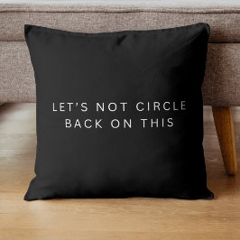 Cojín Decorativo Un Simple Círculo Moderno En Este Pilar