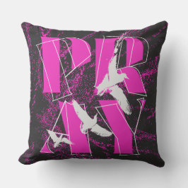 Cojín Decorativo Un simple recordatorio de rezar la fe cristiana